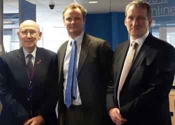 Minister Visit UC Damian Hinds