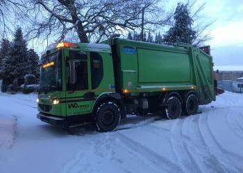 Waveney refuse collection 27.2.18 in Wrentham and Southwold