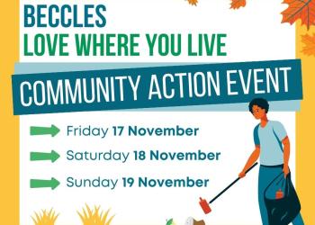 Beccles Community Action Day Facebook Post