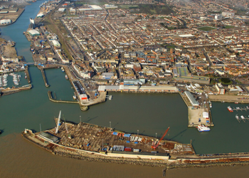 Lowestoft aerial view 3