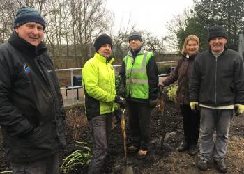Melton station garden