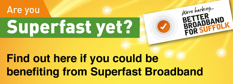 Better Broadband for Suffolk banner