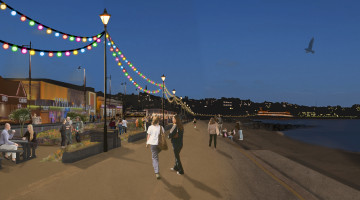 CGI of the Felixstowe Seafront Development Strategy
