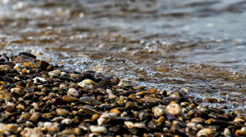 stones on a beach